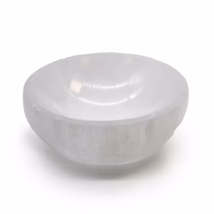 Selenite Round Bowl - 10cm