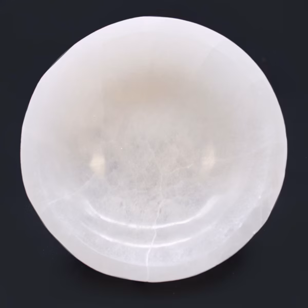 Selenitt Rund Skål - 15 cm - Bilde 4