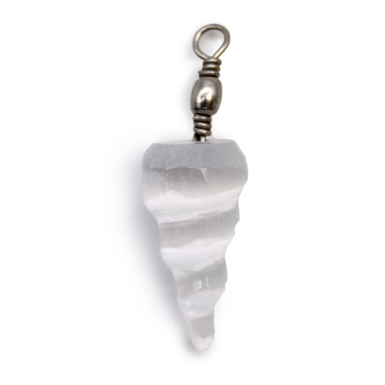 Selenite-Spiral-Pendant