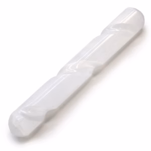Selenitt Spiralstav - 16cm (rund I Begge Ender)