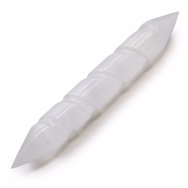Selenitt Spiralstav - 16 cm (Spiss I Begge Ender) - Bilde 2