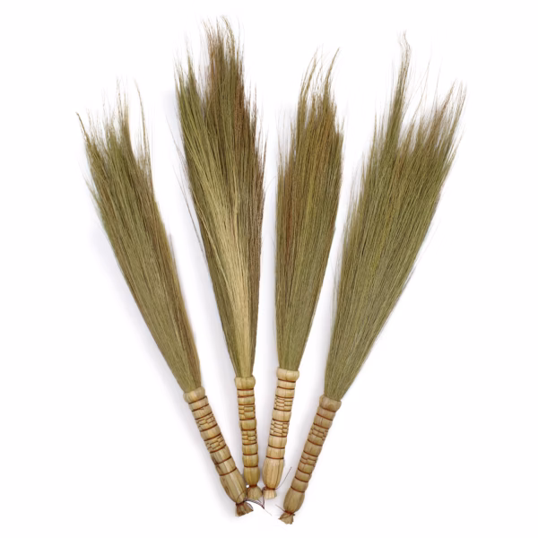 Set 4 - Pampas Broom - Natural - Image 2