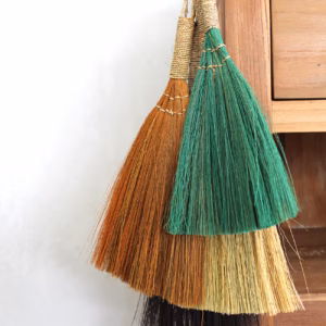 Set 4 - Pampas - Fächerbesen - Gemischte Farben und Größen