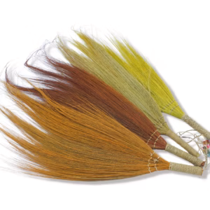 Sset van 4 - Pampas Lange Bezem - Natuurlijke Kleuren