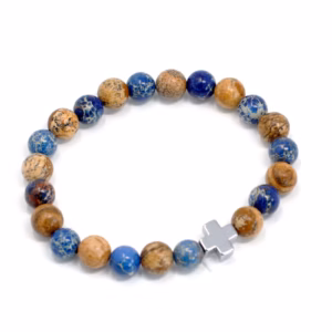 2 Pulseras con Piedras Preciosas - Support - Piedras Preciosas del Arco Iris