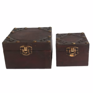 Quadratische Gothische Box - 2er - Set