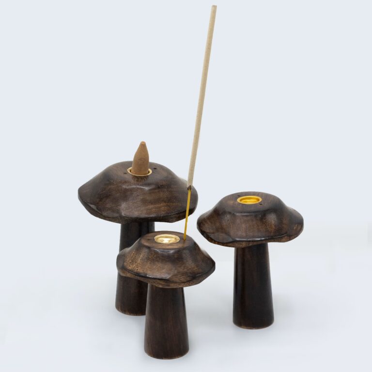 Set-of-3-Flat-Incense-Cone-Mushrooms-13cm-12cm-11cm