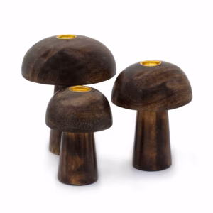 Røkelseskjegle Sopp (10cm 9cm 8Cm)