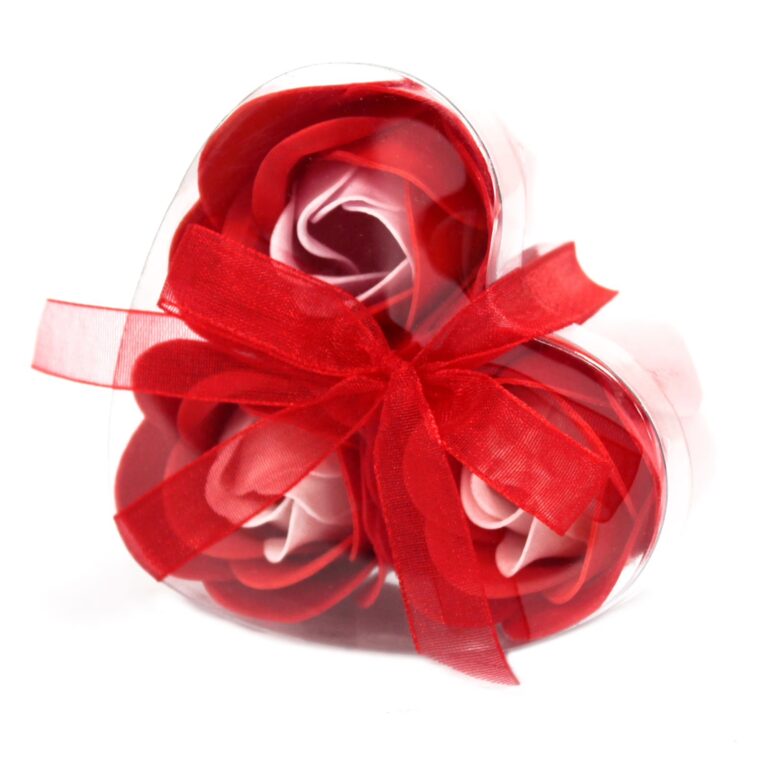 Set-of-3-Soap-Flower-Heart-Box-Red-Roses