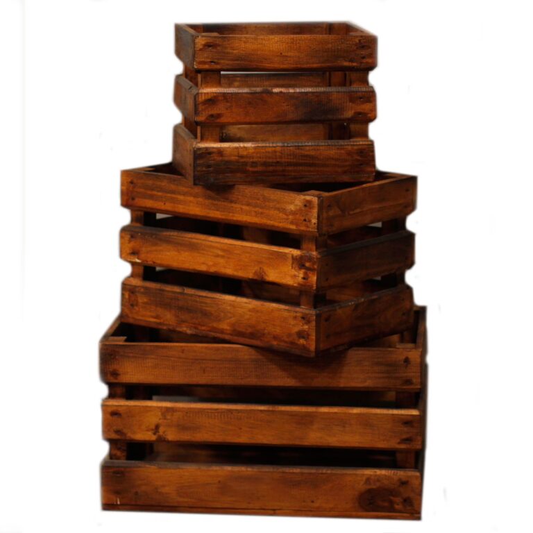 Set-of-3-StorageDisplay-Boxes-Brown
