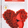 Set of 6 Scented Tealights - Love