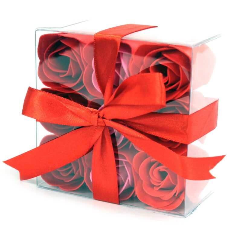 Set-of-9-Soap-Flowers-Red-Roses