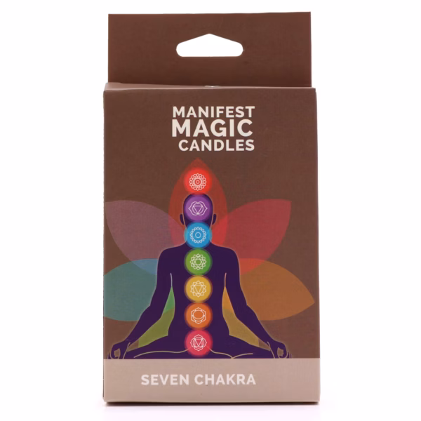 Zeven Chakra Manifest Kaarsen (Pak Van 7) - Afbeelding 4
