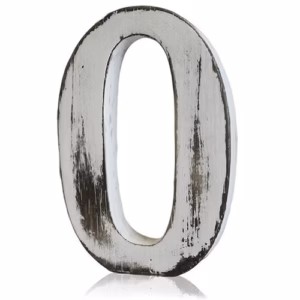 Shabby Chic Bokstaver - O