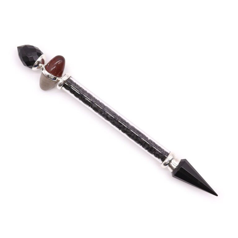 Shiva-Lingam-Magic-Wand-Black-Tourmaline-Agate-Protection
