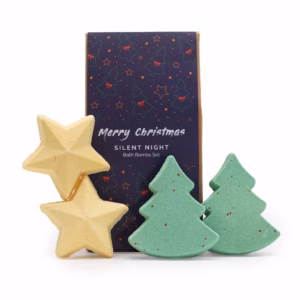 Silent Night Christmas Badebombe Gavepakke