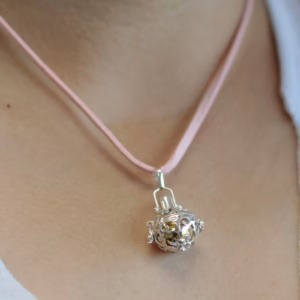 Silver Angel Bell - Guardian - 16mm
