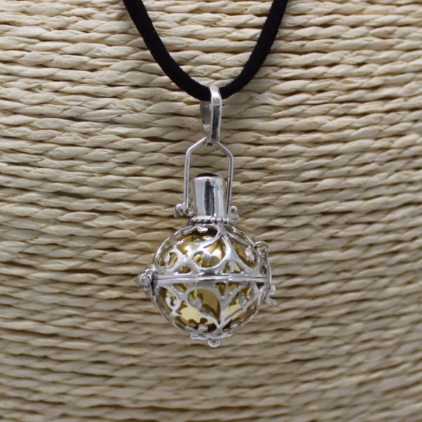 Silver Angel Bell - Night-time - 18mm - Image 4
