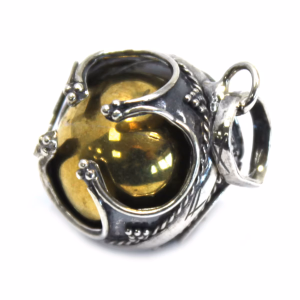 Silver Angel Bell - Prosperity - 16mm - Image 2