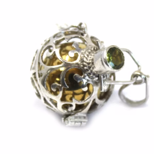 Silver Angel Bell - Romance - 18mm
