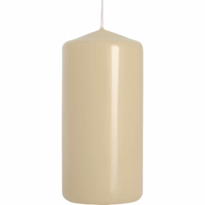 Single Pilaar Kaars 50x100mm - Ivory
