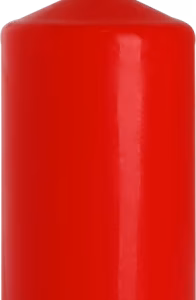 Enkelt Søylelys 60x120mm - Rød