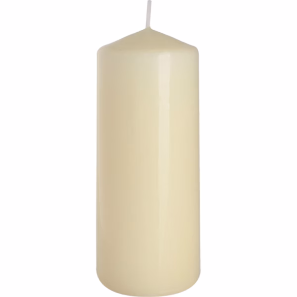 Enkelt Søylelys 60x150mm - Elfenben - Bilde 2
