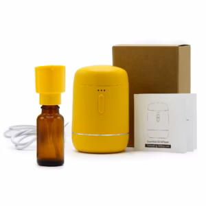 Single Waterless Oil Nebulizer - Yellow - USB-C