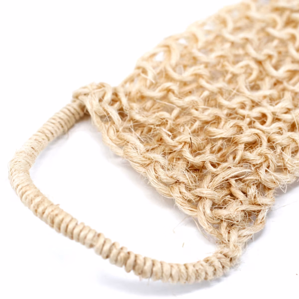 Sisal Svamp Og Scrub - Eksfolierende Rygscrub - Billede 2