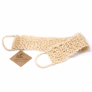 Éponge et Gommage en Sisal - Gommage Dos Exfoliant