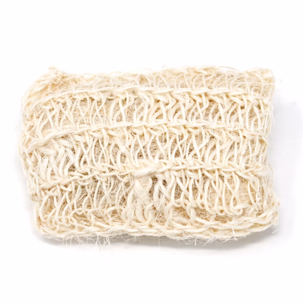 Sisal Sponge And Scrub - Blød Eksfolierende Pude