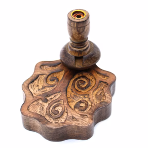 Mango Wood Backflow Burner - Tree of Life - Small