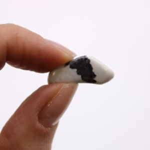 African Tumble Stones - White Howlite - Magnesite - Small - 24pcs