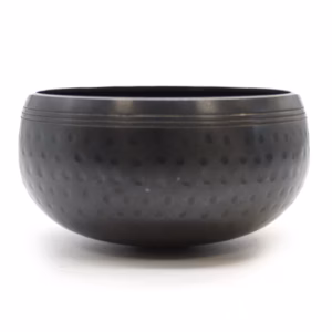 1x Klein Black Beaten Bowl - 14cm