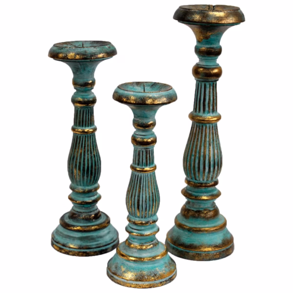 Lysestake - Turquois Gold Liten - Bilde 2
