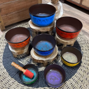 Set Pequeño de 7 Cuencos Chakra (14 - )
