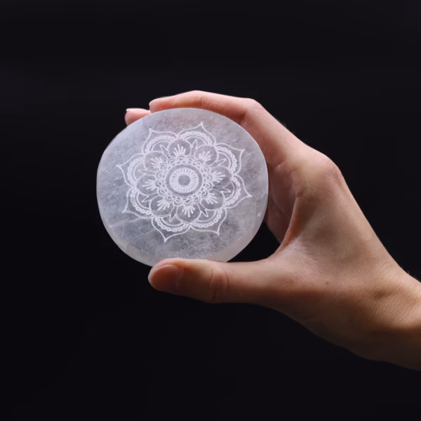 Placa De Carga Pequeña 8Cm - Diseño Mandala - Imagen 2