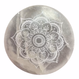 Ladeplate 8 cm - Mandala-Design Liten