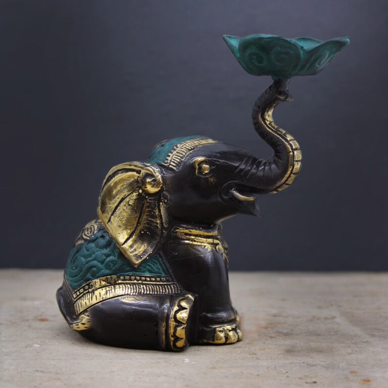 Small-Elephant-Candle-Incense-Holder