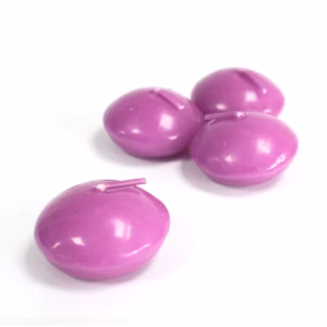 Drijf Kaarsen - Klein -  - Lavendel