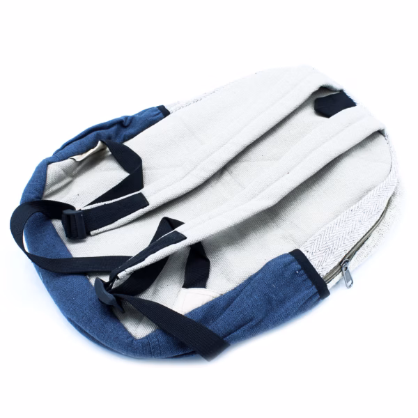 Small Hemp Backpack -  Bohdi Tree Design - Image 3
