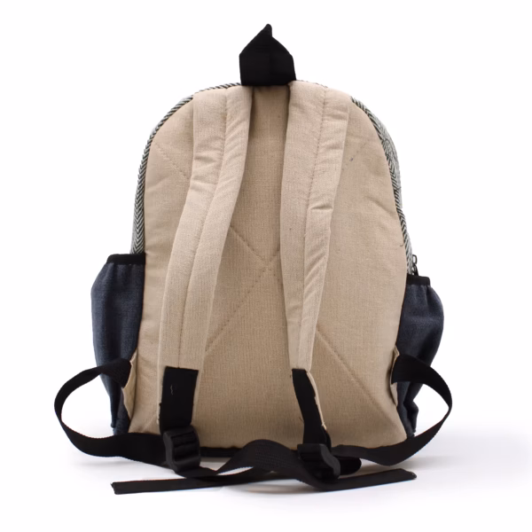 Small Hemp Backpack -  Bohdi Tree Design - Image 8