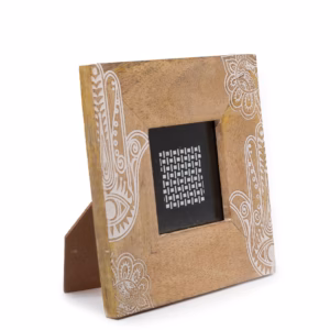 Bilderamme I Mangotre (For 10x15 cm) 20x20x2 cm - Hansa - Hvit Liten