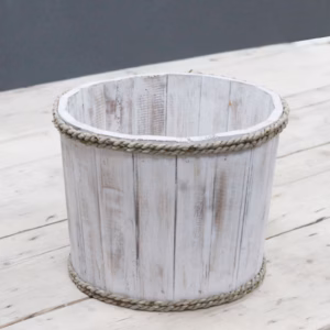 Nautical Display Tub - Whitewash - Small