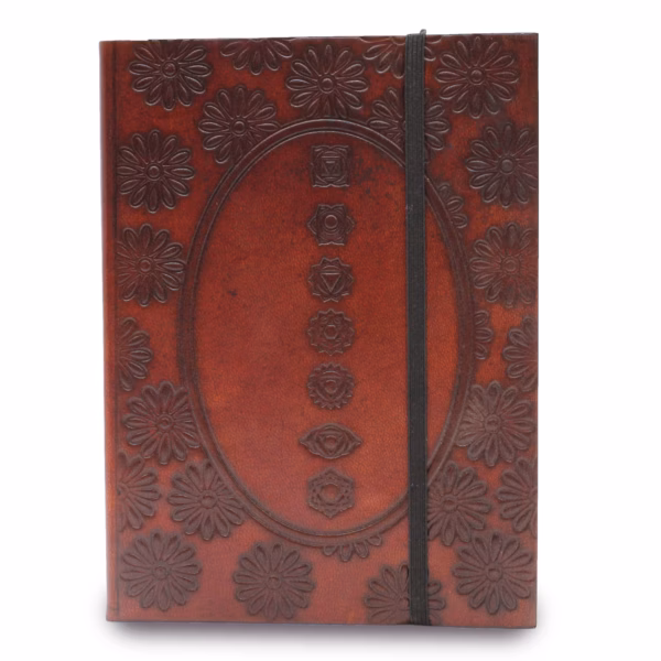 Lille Notesbog med Rem - Chakra Mandala - Image 2