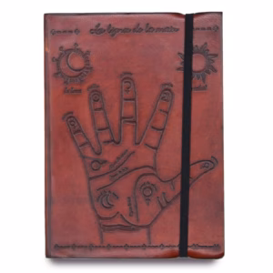Notatbok med Stropp - Palmistry Liten