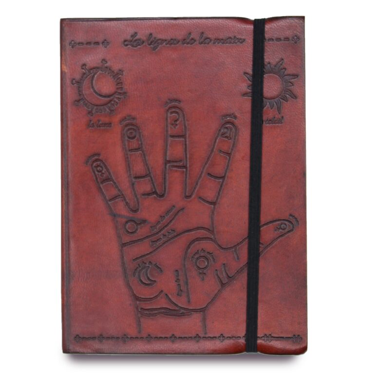 Small-Notebook-with-strap-Palmistry