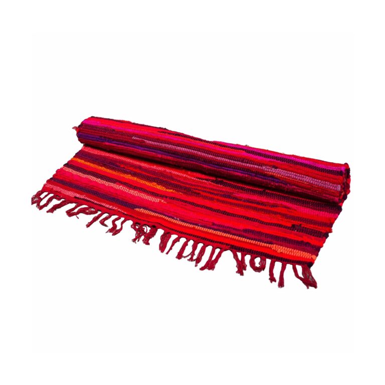Small-Rag-Rug-50x90cm-premium-quality-Shocking-Pinks