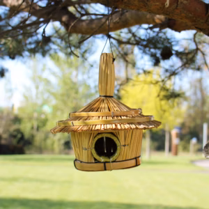 Round Seagrass Bird Box - Small