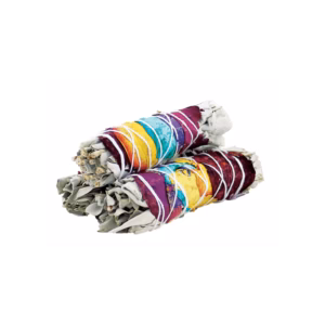 Smudge Stick - 7 Chakra Witte Salie - 10cm